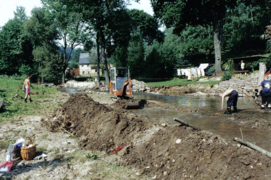 2002 - Elbeflut in Mulda/Sachsen